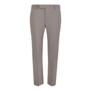 Grijze Slim Fit Broek PT Torino , Gray , Heren