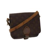 Pre-owned Canvas louis-vuitton-bags Louis Vuitton Vintage , Brown , Da...