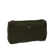 Pre-owned Nylon prada-bags Prada Vintage , Green , Dames