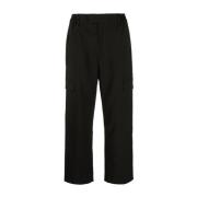 Zwarte Cargo Broek Represent , Black , Heren