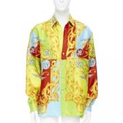 Pre-owned Silk tops Versace Pre-owned , Multicolor , Dames