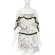 Pre-owned Silk dresses Valentino Vintage , Beige , Dames