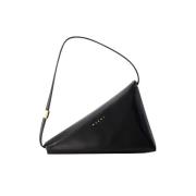 Pre-owned Leather shoulder-bags Marni Pre-owned , Black , Unisex