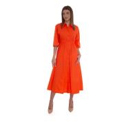 Chemisier dress Seventy , Orange , Dames