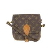 Vintage Schoudertas Louis Vuitton Vintage , Brown , Dames