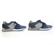 Pre-owned sneakers Louis Vuitton Vintage , Blue , Dames