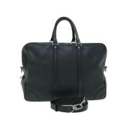 Pre-owned Leather louis-vuitton-bags Louis Vuitton Vintage , Black , D...