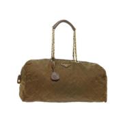 Pre-owned Nylon prada-bags Prada Vintage , Brown , Dames