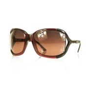 Pre-owned Fabric sunglasses Valentino Vintage , Red , Dames