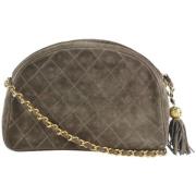 Tweedehands Schoudertas Chanel Vintage , Brown , Dames