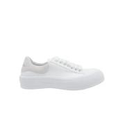 Pre-owned Cotton sneakers Alexander McQueen Pre-owned , White , Unisex