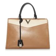 Pre-owned Leather louis-vuitton-bags Louis Vuitton Vintage , Brown , D...