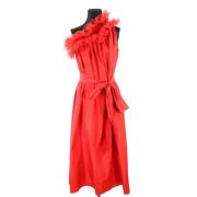 Voldoende polyester jurken Stella McCartney Pre-owned , Red , Dames