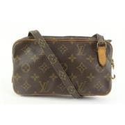 Tweedehands Schoudertas Louis Vuitton Vintage , Brown , Dames