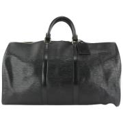 Tweedehands handtas Louis Vuitton Vintage , Black , Dames