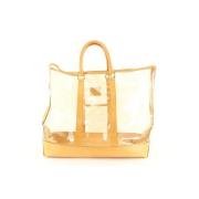 Pre-owned Draagtas Louis Vuitton Vintage , Yellow , Dames