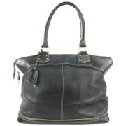 Tweedehands handtas Louis Vuitton Vintage , Black , Dames