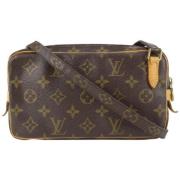 Vintage Schoudertas Louis Vuitton Vintage , Brown , Dames