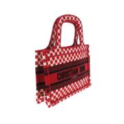 Pre-owned Canvas totes Dior Vintage , Red , Dames