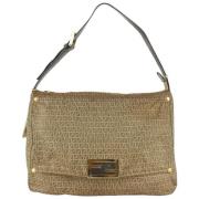 Pre-eigendom canvas Fendi-bags Fendi Vintage , Brown , Dames