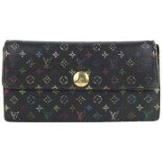 Tweedehands portemonnees Louis Vuitton Vintage , Black , Dames