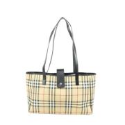 Tweedehands schoudertas Burberry Vintage , Beige , Dames