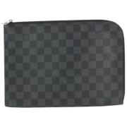 Tweedehands koppeling Louis Vuitton Vintage , Black , Dames