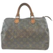 Vintage Monogram Speedy 30 Handtas Louis Vuitton Vintage , Brown , Dam...