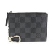 Tweedehands portemonnees Louis Vuitton Vintage , Black , Dames