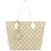 Pre-owned Draagtas Louis Vuitton Vintage , Beige , Dames