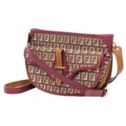 Pre-eigendom canvas Fendi-bags Fendi Vintage , Purple , Dames