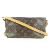 Tweedehands Schoudertas Louis Vuitton Vintage , Brown , Dames