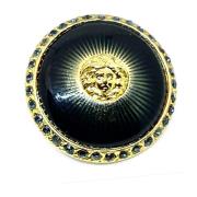 Medusa Head Shank -knop Versace Pre-owned , Yellow , Dames