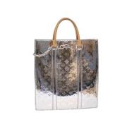 Pre-owned Fabric handbags Louis Vuitton Vintage , Gray , Dames