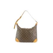 Vintage Schoudertas Louis Vuitton Vintage , Brown , Dames