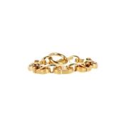Pre-owned Metal dior-jewelry Dior Vintage , Yellow , Dames