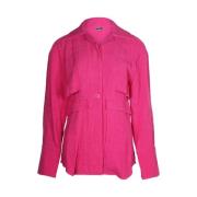 Pre-owned Wool tops Jacquemus Pre-owned , Pink , Dames