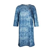 Pre-owned Cotton dresses Stella McCartney Pre-owned , Blue , Dames