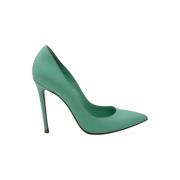 Pre-owned Leather heels Gianvito Rossi Pre-owned , Green , Dames