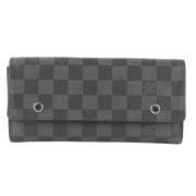 Tweedehands portemonnees Louis Vuitton Vintage , Gray , Dames