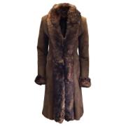 Pre-owned Fur outerwear Ralph Lauren Pre-owned , Brown , Dames