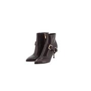Pre-owned Leather boots Michael Kors Pre-owned , Brown , Dames