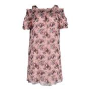 Pre-owned Silk dresses Moschino Pre-Owned , Pink , Dames