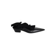 Pre-owned Leather heels Jil Sander Pre-owned , Black , Dames