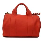 Pre-owned Leather handbags Alexander Wang Pre-owned , Orange , Dames