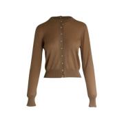 Pre-owned Cashmere outerwear Dolce & Gabbana Pre-owned , Brown , Dames