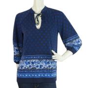 Floral Blouse Michael Kors Pre-owned , Blue , Dames