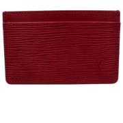 Tweedehands portemonnees Louis Vuitton Vintage , Red , Dames