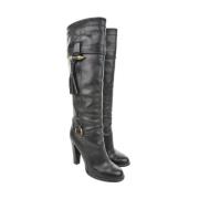 Pre-owned Leather boots Dolce & Gabbana Pre-owned , Brown , Dames