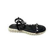 Pre-owned Sandalen Valentino Vintage , Black , Dames